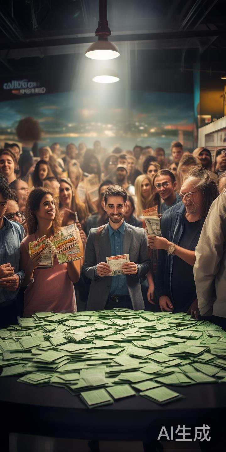 对于许多购彩者而言，购买体育彩票的最大魅力在于那份